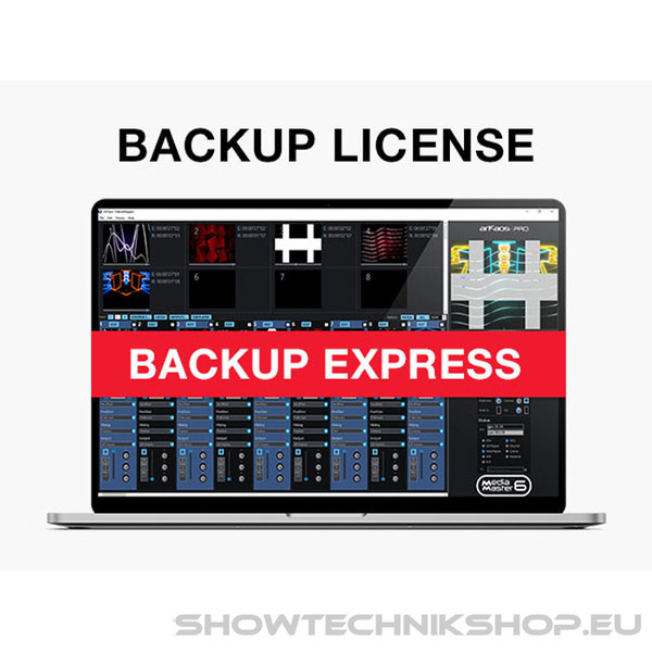 Arkaos MediaMaster Express 6 Backup License Lizenz für Videosteuerungssoftware-Backup