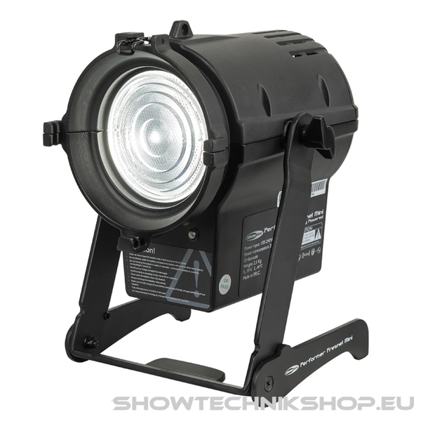 Showtec Performer Fresnel Mini DMX Kompakter 30 W warmweißer DMX-Theater-LED-Fresnel