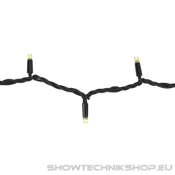 Showtec LED Rubber Static String Light WW Schwarz - 100 LEDs - 10 m