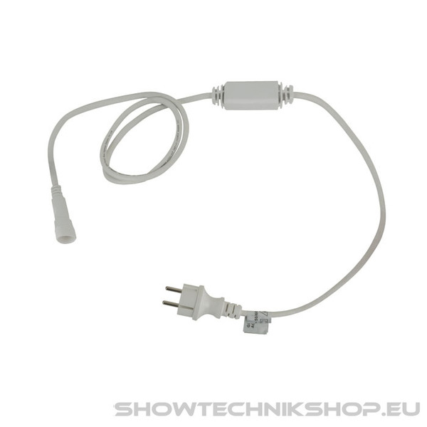 Showtec Power Cable for LED String / Icicle Weiß - Schuko-Stecker