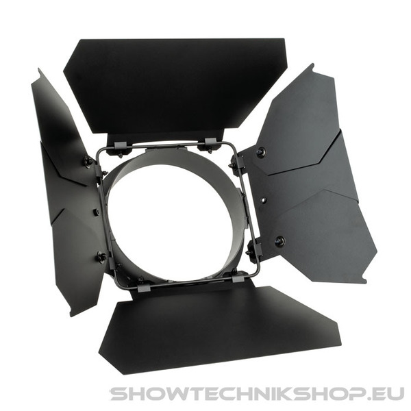 Showtec Barndoor for Spectral Revo Series Schwarze Metall-Barndoor mit vier Flügeln