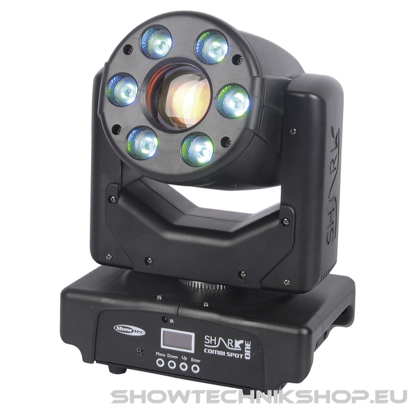 Showtec Shark Combi Spot One 6 x 8 W RGBW LED Wash und Spot Moving Head