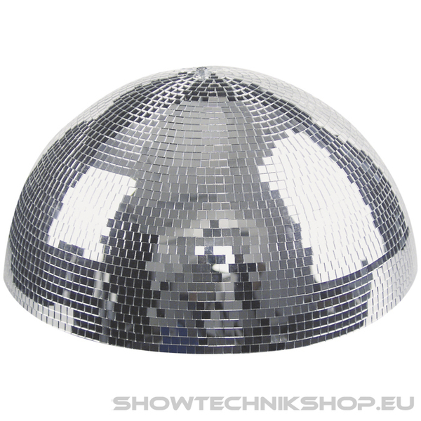 Showgear Half Mirror Ball Halbe Spiegelkugel mit Motor für Deckenmontage, 50 cm
