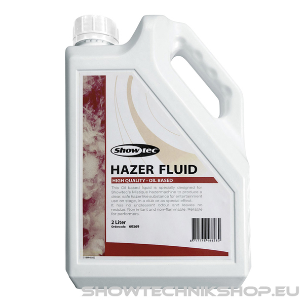 Showtec MHL-2 Hazer Fluid 2 Liter - auf Öl-basis - für Mistique