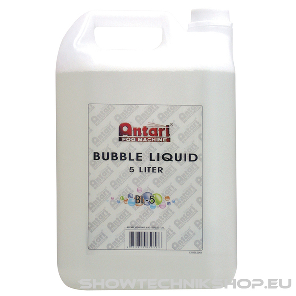 Antari BL-5 - Bubble Liquid 5 Liter - gebrauchsfertig