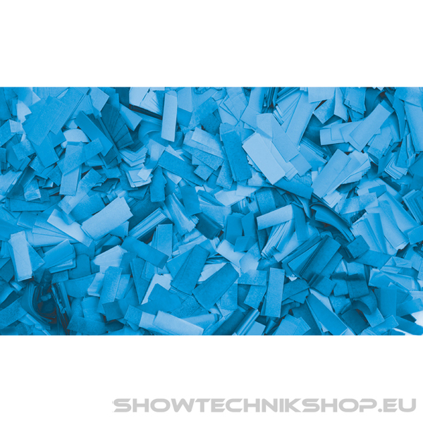 Showgear Confetti - Rectangle Hellblau, 55 x 17 mm, 1 kg, feuerhemmend und biologisch abbaubar