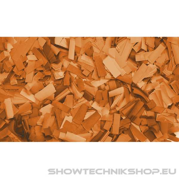 Showgear Confetti - Rectangle Orange, 55 x 17 mm, 1 kg, feuerhemmend und biologisch abbaubar