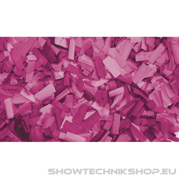 Showgear Confetti - Rectangle Pink, 55 x 17 mm, 1 kg, feuerhemmend und biologisch abbaubar