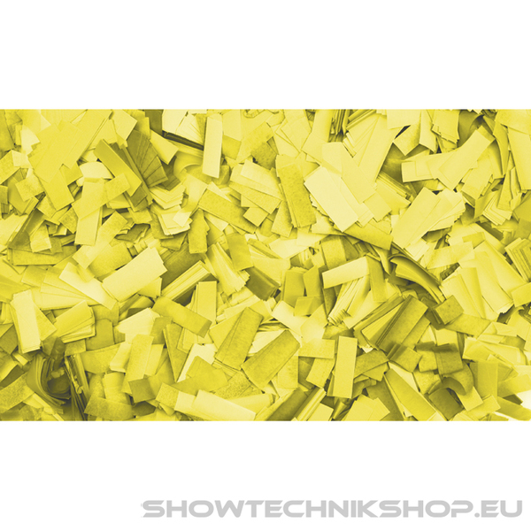 Showgear Confetti - Rectangle Gelb, 55 x 17 mm, 1 kg, feuerhemmend und biologisch abbaubar