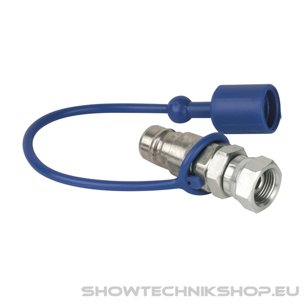 Showtec CO₂ 3/8 to Q-Lock Adapter male Geschlossenes System