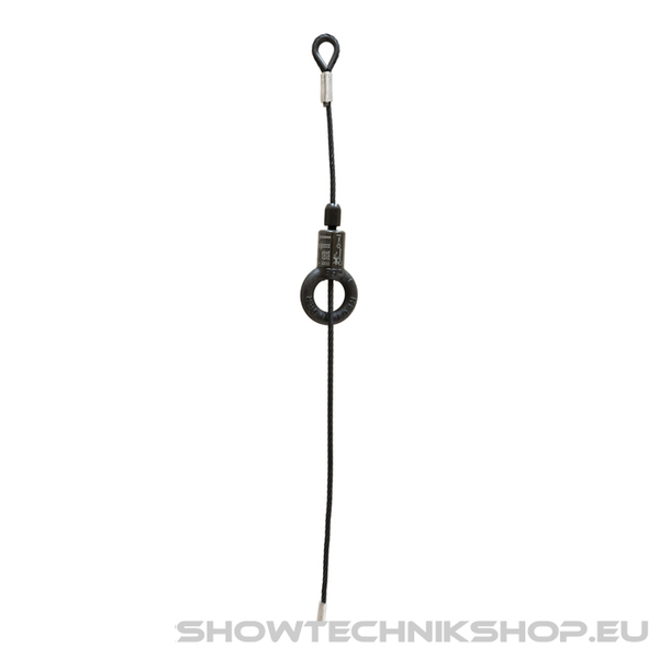 Showgear Black wire rope 6 mm - BGV-C1 6 MM, 6 M, BGV-C1