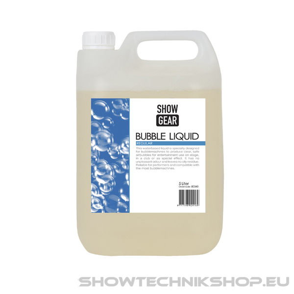 Showgear Bubble Liquid 5 Liter - gebrauchsfertig