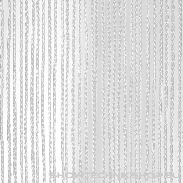 Wentex String Curtain White, 220 gram/m² 300 x 400 cm (B x H) - glatt