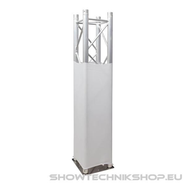 Showgear Truss Cover Stretch 210 g/m² Weiß - 100 cm