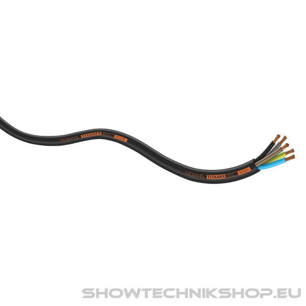 Titanex Titanex Neoprene Cable, Black Mindestbestellung 1 m/<br/>5 x 2,5 mm2