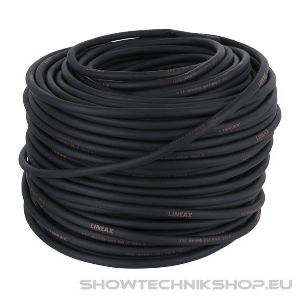 Lineax Lineax Neoprene Cable, Black 100-m-Rolle/3 x 2,5 mm2