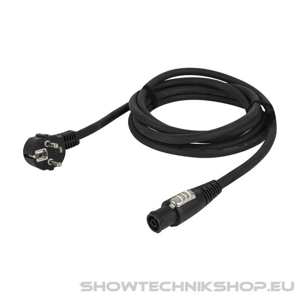 Neutrik Power Cable powerCON TRUE1 to Schuko 3x 2.5 mm² 3 m