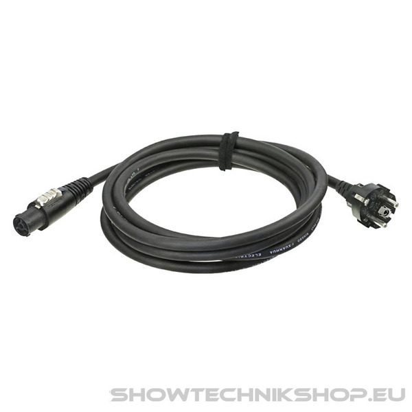 Neutrik Power Cable powerCON TRUE1 to Schuko 3x 2.5 mm² 1,5 m