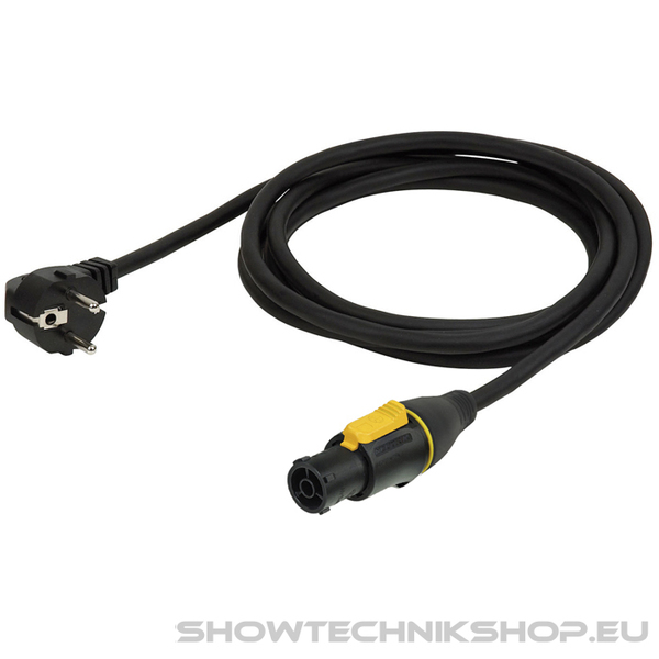 Neutrik Power Cable powerCON TRUE1 to Schuko 3x 1.5 mm² 1,5 m