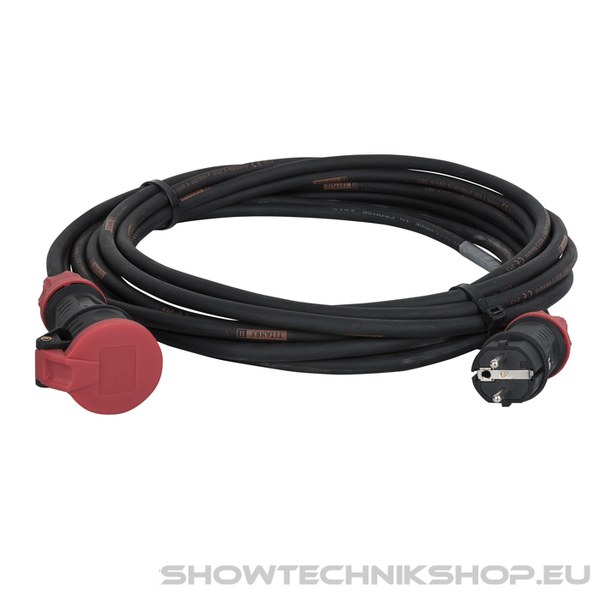 DAP Extension Cable Schuko/Schuko Titanex with PCE 3x 2.5 mm² 5 m