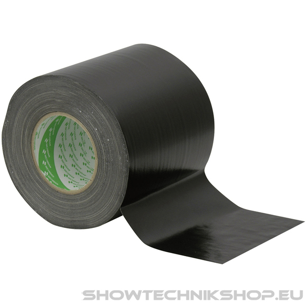 Nichiban Gaffa Tape Schwarz - 150 mm / 50 m - extra breit und stark