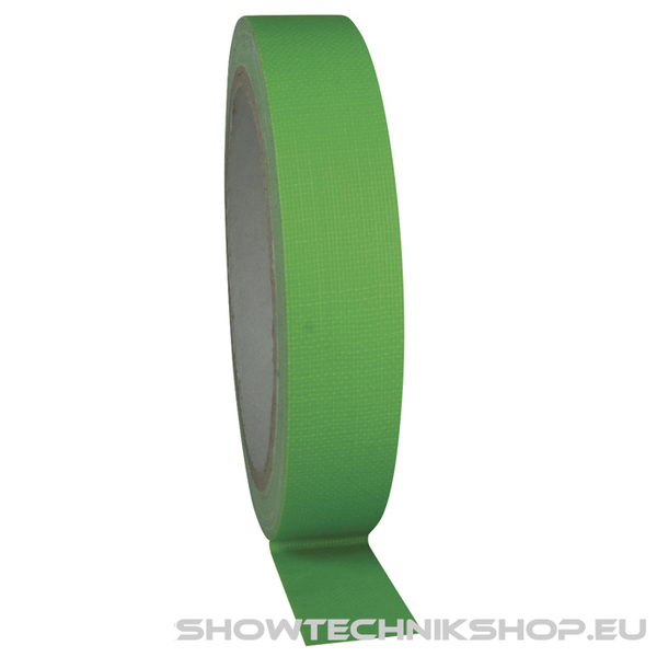 Showgear Gaffa Tape Neon Green 19 mm / 25 m