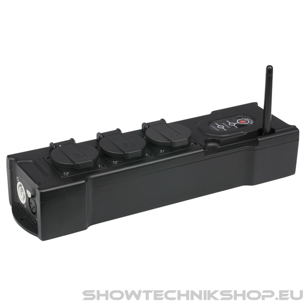 Showgear PowerBOX 3 W-DMX Integrierter 2,4GHz W-DMX-Empfänger