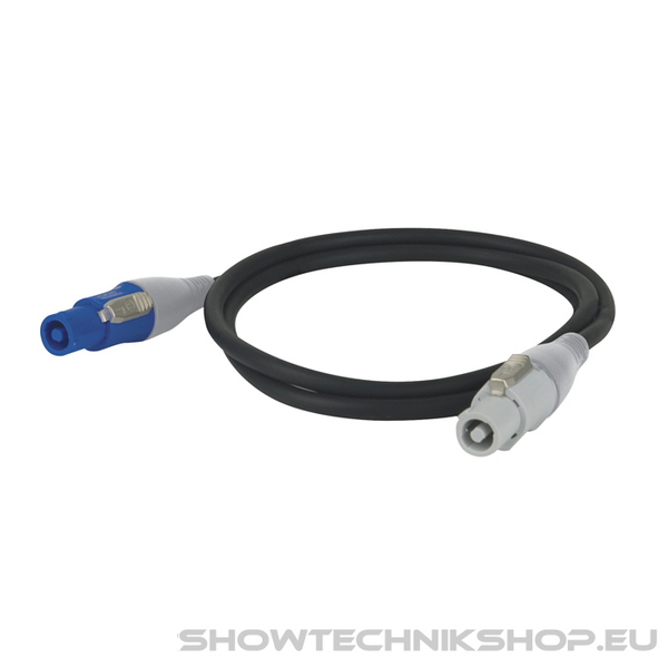DAP Power Cable Blue/White Power Pro Connector 3x 1.5 mm² 0,5 m