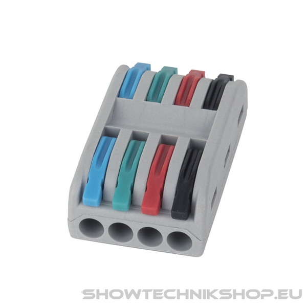 Showgear Cable Connector 4-pin RGB - Bis zu 16 A / 250 V