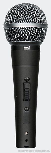 DAP PL-08S Dynamisches Gesangsmikrofon mit EIN/AUS-Schalter