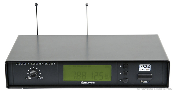 DAP ER-1193B 1 Kanal 193 Freq. PLL-Empfänger 822-846 MHz