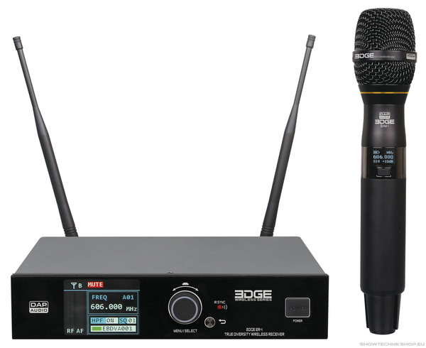 DAP EDGE EHS-1 Kabelloses Handmikrofon-Set - 606-668 MHz