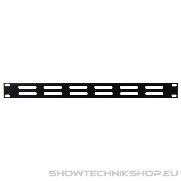 Showgear 19 inch Ventilation Panel Black 1HE
