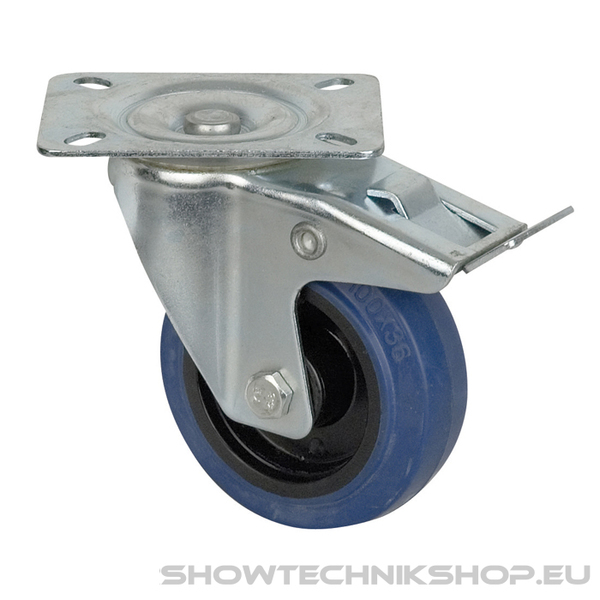 Showgear Swivel Blue Wheel Lenkbar, mit Bremse