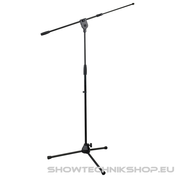 Showgear Microphone Stand - Pro 850-1430 mm, Basisteil aus Metall