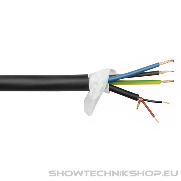 DAP PSC-211 Strom/Signalkabel - Preis pro Meter - schwarze Ummantelung