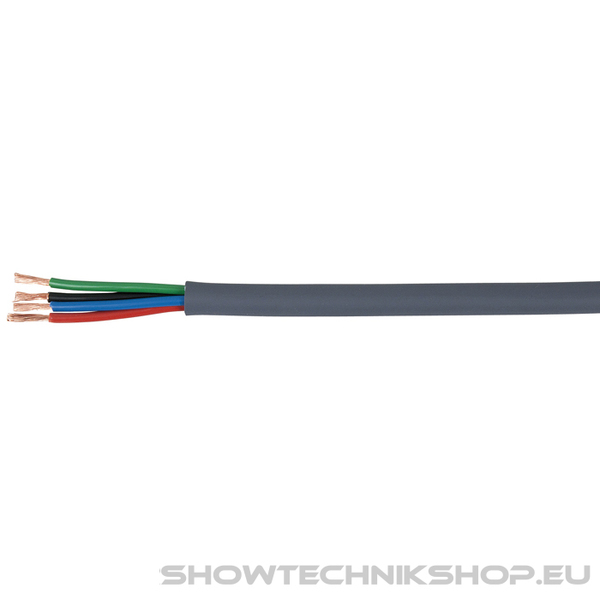 DAP LED Control Cable RGB, Grey 100-m-Rolle, 2,5mm2