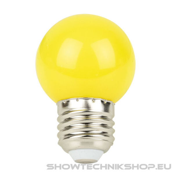 Showgear G45 LED Bulb E27 1 W - gelb - nicht dimmbar