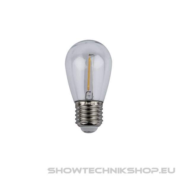 Showgear S14 LED Bulb - WW - E27 1 W - warmweiß - dimmbar