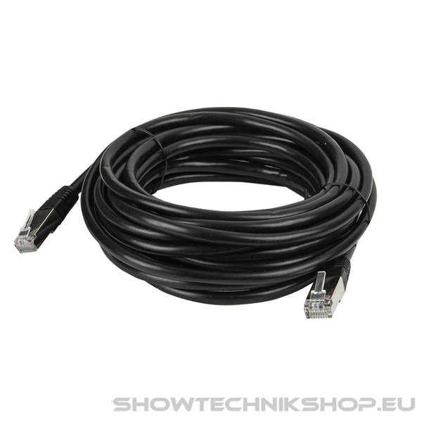 DAP CAT6 Cable - F/UTP Black 10 m