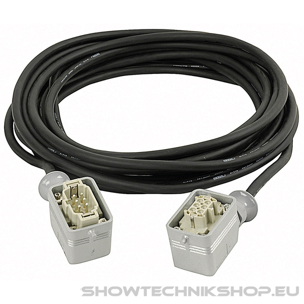 DAP Power Multicable 6-Pin Male-Female, 6 x 1.5 mm² 10 m, 6 x 1,5 mm2