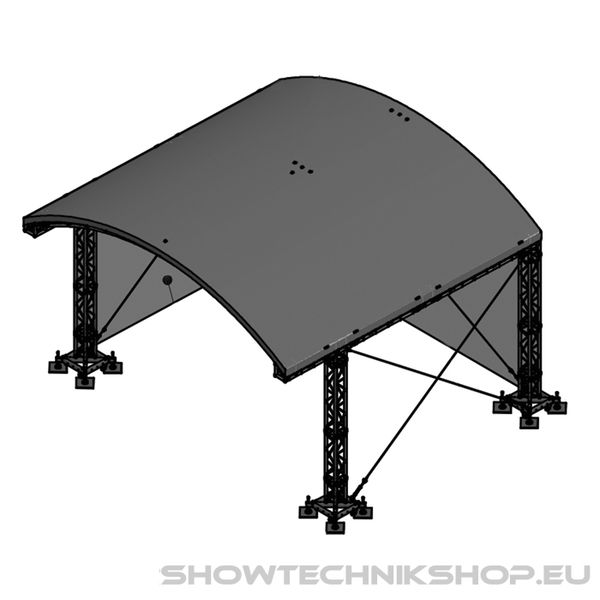 Milos MR1 Roof System incl. B1 canopy 6x4 m