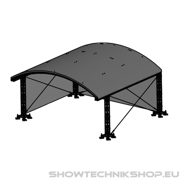 Milos MR1 Roof System incl. B1 canopy 8x6 m