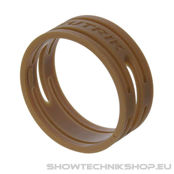 Neutrik XX-Series coloured Ring Braun